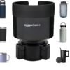 Car Cup Holder Expander for Large Bottles, Adjustable Base
