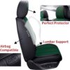 Universal Car Seat Covers – Full Set Fabric & Leather