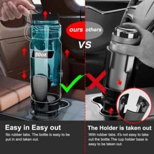 Adjustable Car Cup Holder Expander for Bottles and Mugs