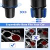 Dual Car Cup Holder Expander for Large Bottles & Tumblers