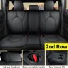 Toyota Highlander 8 Passenger 2020-2024 Seat Covers Black