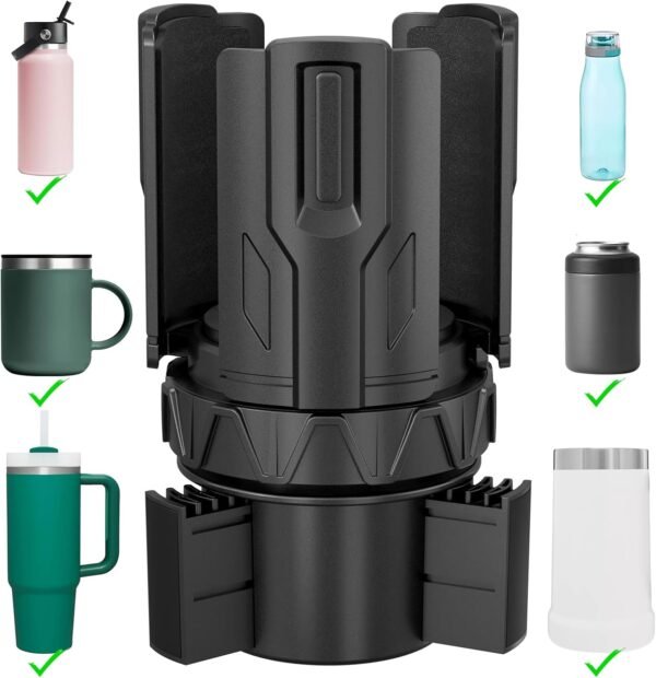 Automatic Cup Holder Expander for Large Bottles & Tumblers