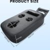 PU Leather Car Cup Holder Expander Tray for All Vehicles