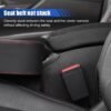 Multifunctional Car Cup Holder Organizer with Leather Cover