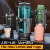 Automatic Car Cup Holder Expander for Large Bottles
