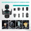 Adjustable Car Cup Holder Expander for Large Bottles