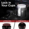 Adjustable Car Cup Holder Expander with Offset Option