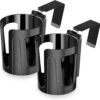 Large Car Door Cup Holder, Adjustable for Any Bottle Size