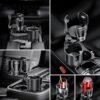 UNIWA 2-in-1 Car Cup Holder Expander & Adapter