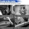 Multifunctional Car Cup Holder Organizer with Leather Cover