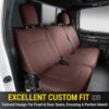 Ford F-150 2009-2014 OASIS AUTO Custom Seat Covers Brown